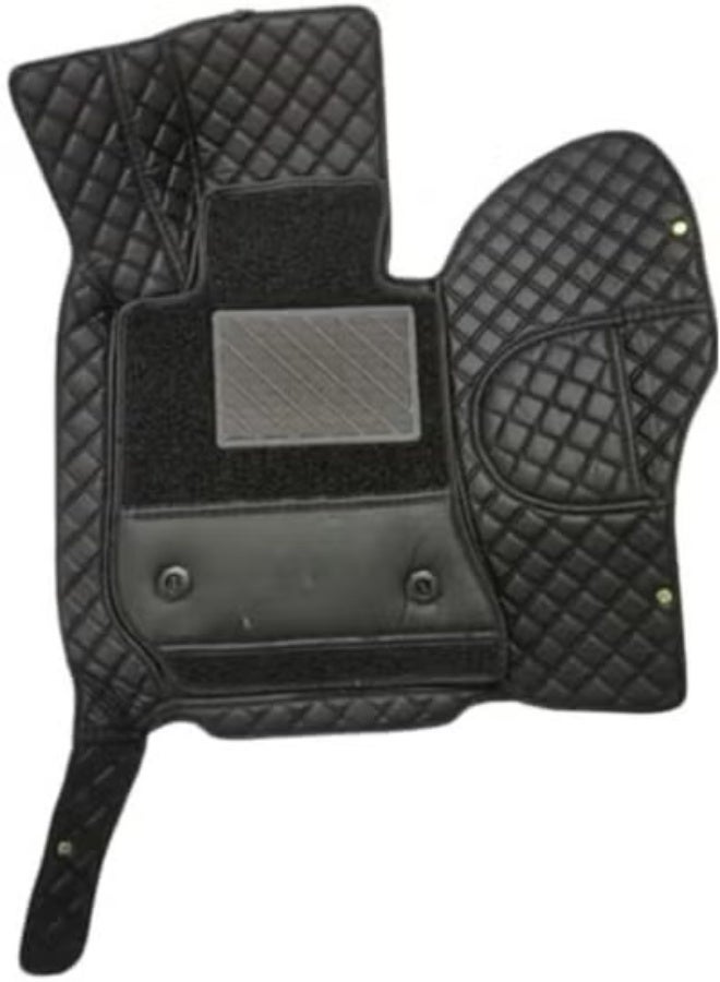 حصيرة أرضية 9D فاخرة للسيارة – حماية كاملة ضد الأتربة والماء – متينة وسهلة التنظيف لموديل Fiat Panda 2012–2024 - Image 1