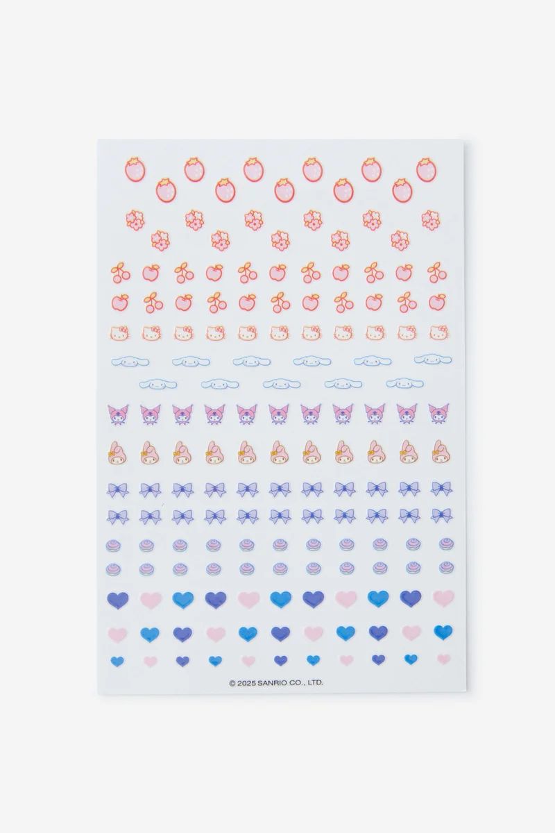 Typo Lcn Nail Sticker Sheet