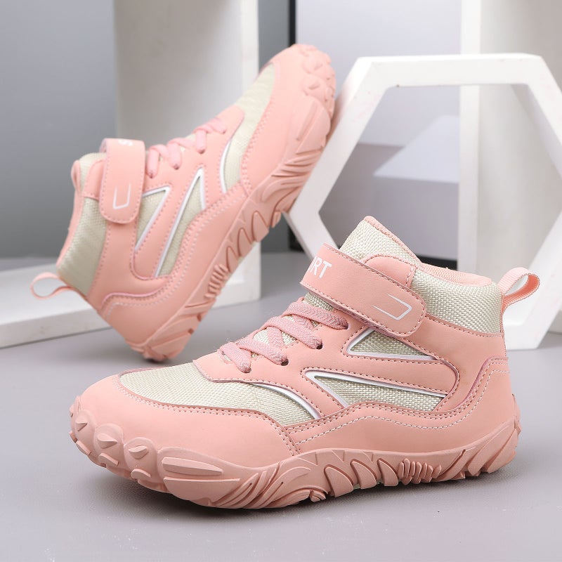 Winter Children'S Outdoor Hiking Shoes Warm Five-Finger Non-Slip Cotton Shoes Snow Sports Non-Slip Boots Whip Shoes Hiking Climbing - Image 5