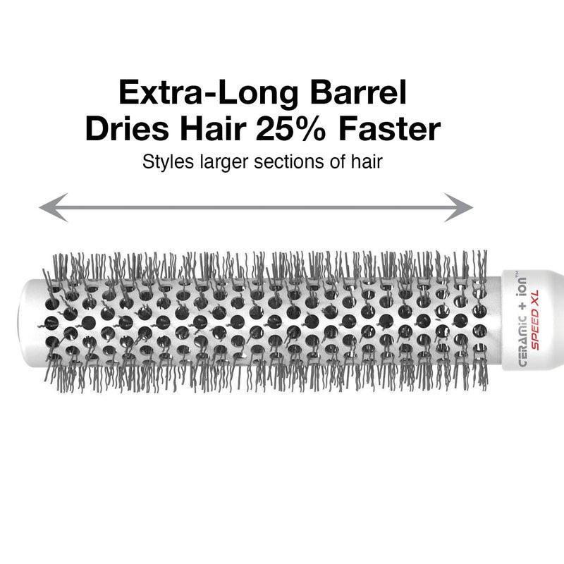 Olivia Garden Ceramic + Ion Speed XL Extra-Long Barrel Hair Brush kit contains CIXL25, CIXL35, CIXL45, CIXL55 - CIXLBOX01 (4-PC BOX DEAL) - Image 3