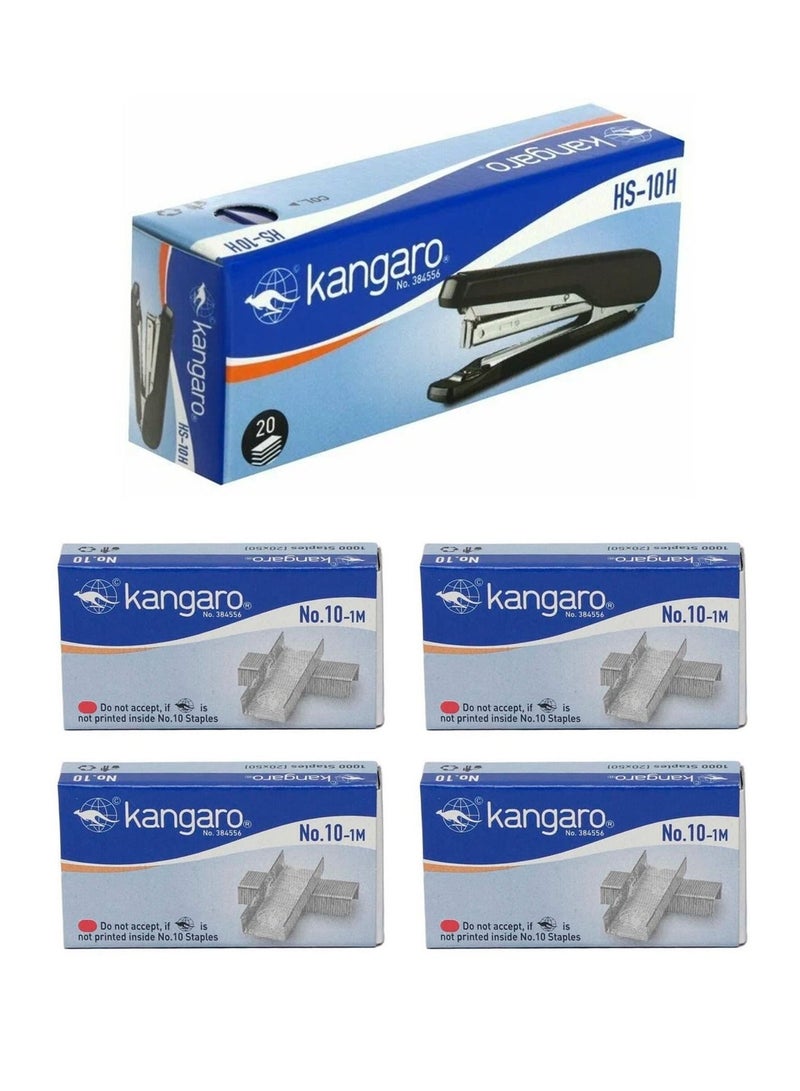 Kangaro 20-Sheet Capacity Stapler With 4 Packs of Pins - Image 1