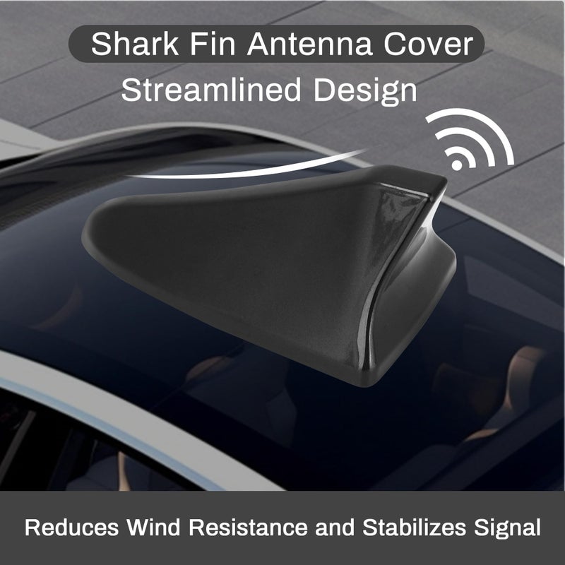 Fydun Car Shark Fin Antenna Cover Roof Aerial Base 96219 D5000EBQK for Optima 2014â€‘2020 for Sonata Genesis Sedan Coupe Replacement Part(Grey) - Image 4