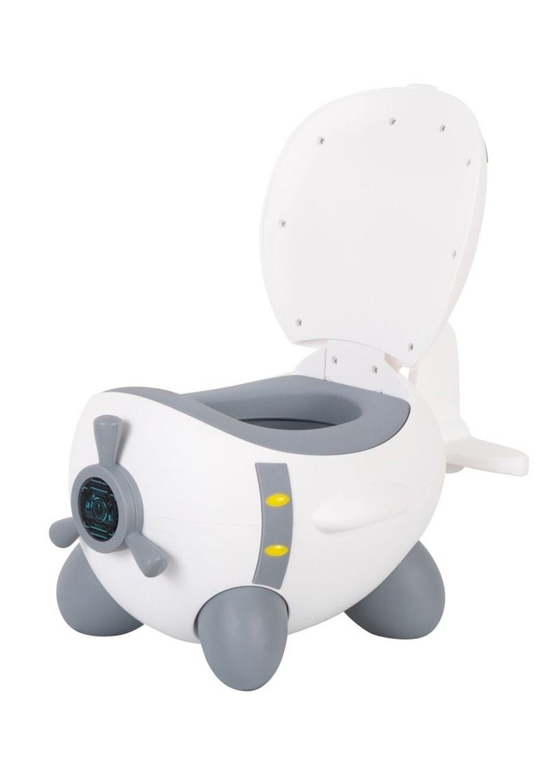 BELLSBERRY - Potty Training Seat, Realistic Toilet Trainer for Toddlers, Portable Potty Chair with Soft Cushion Easy To Clean, For Baby Girls and Boys - Image 1