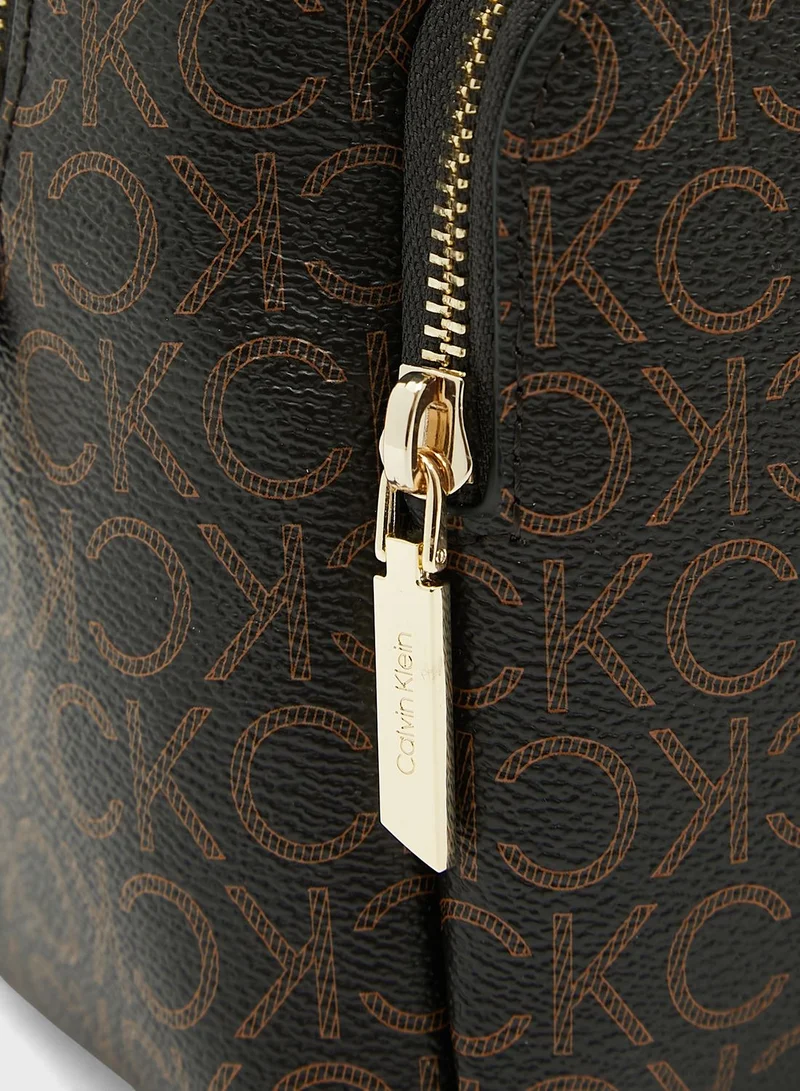 CALVIN KLEIN Must Campus Logo Detailed Backpack