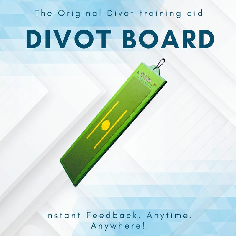 GolfTrainingAids Divot Board - The Original Patented Low Point and Swing Path Trainer - Instant Feedback. Anytime. Anywhere - See Your Swing Path and Learn Every Time You Hit The Ball! - Image 4