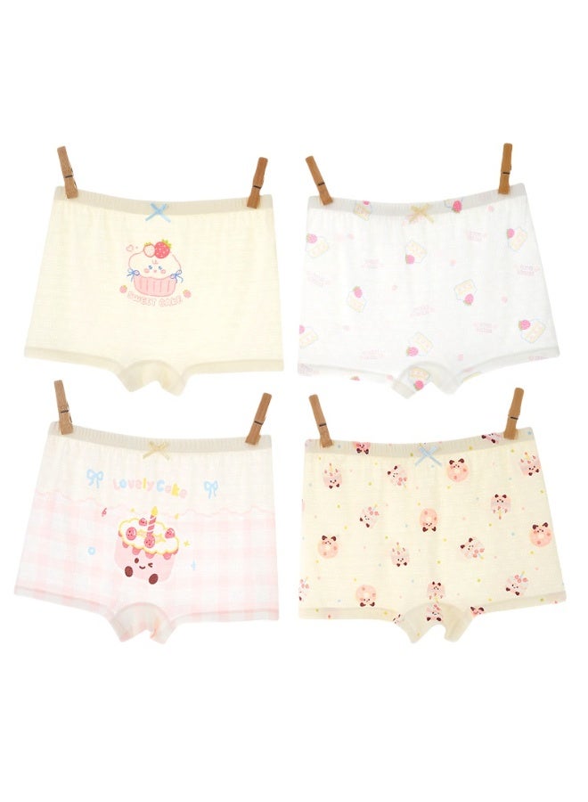 KUYING New Comfortable Skin friendly Breathable Underwear Set Of 4