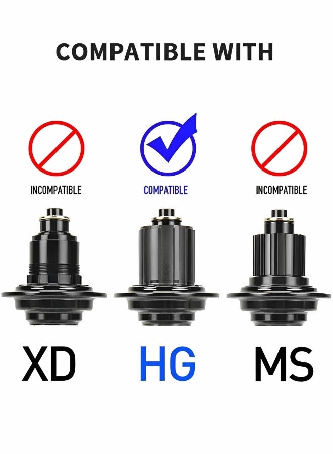 GROIC 8 Speed Cassette for Mountain Bike 11-32T Fit for Mountain Bike, Road Bicycle, MTB, BMX, Mountain Lightweight Bicycle Freewheel - Image 4