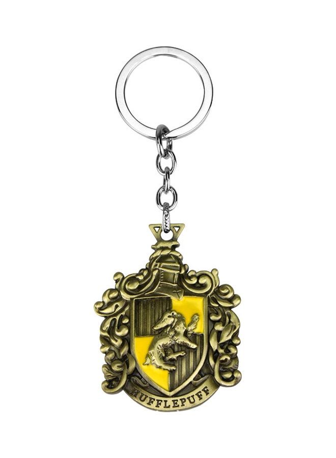 NIBEMINENT Harry Potter Hogwarts Key Chain Gold/Yellow/Silver