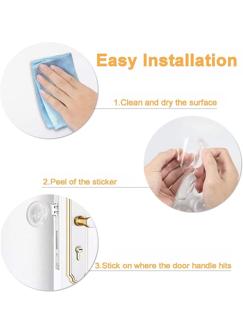 Cazuela Cazuela Clear Cabinet Door Bumpers Rubber Bumpers Self Adhesive Sound Dampening Cabinet Stoppers for Kitchen Cabinet Picture Frame Cupboard Drawer Transparent 50 PCS  - Image 4