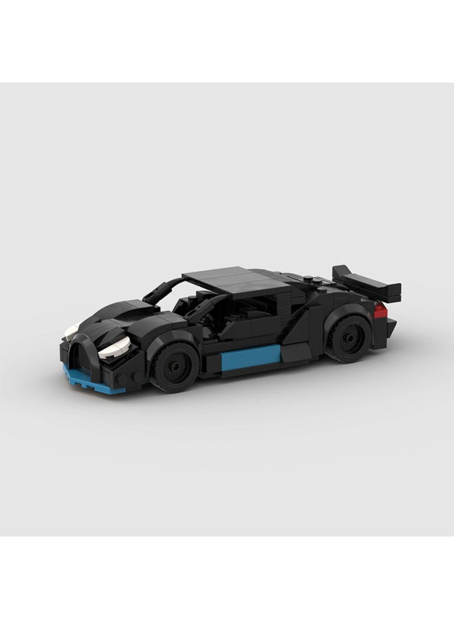 Children's Toy Car Model Racing Car Compatible Lego Small Particle Diy Building Blocks Educational Science Technology-Color:M10216 Cool Super Run-Specifications:100-400 Granules - Image 3