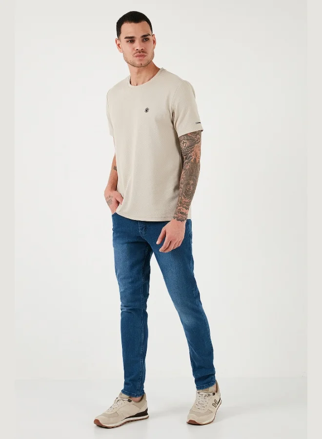 Buratti  Buratti Cotton High Waist Slim Fit Jeans Men's Denim Trousers 6440305 for Men | Best Price UAE