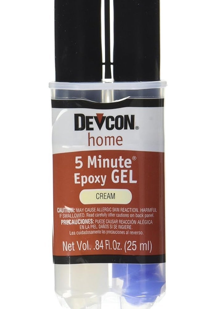 Devcon 5 Minute Gel Epoxy, 25 ml - High Strength Rapid Curing Adhesive - Image 1