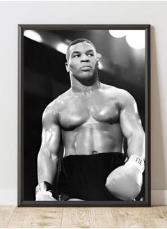 (Assembly frame) Mike Tyson Poster, Mike Tyson Print, Mike Tyson Wall Art, Boxing Poster, Vintage Sport Poster, Vintage Boxing Wall Art, Boxing Icon