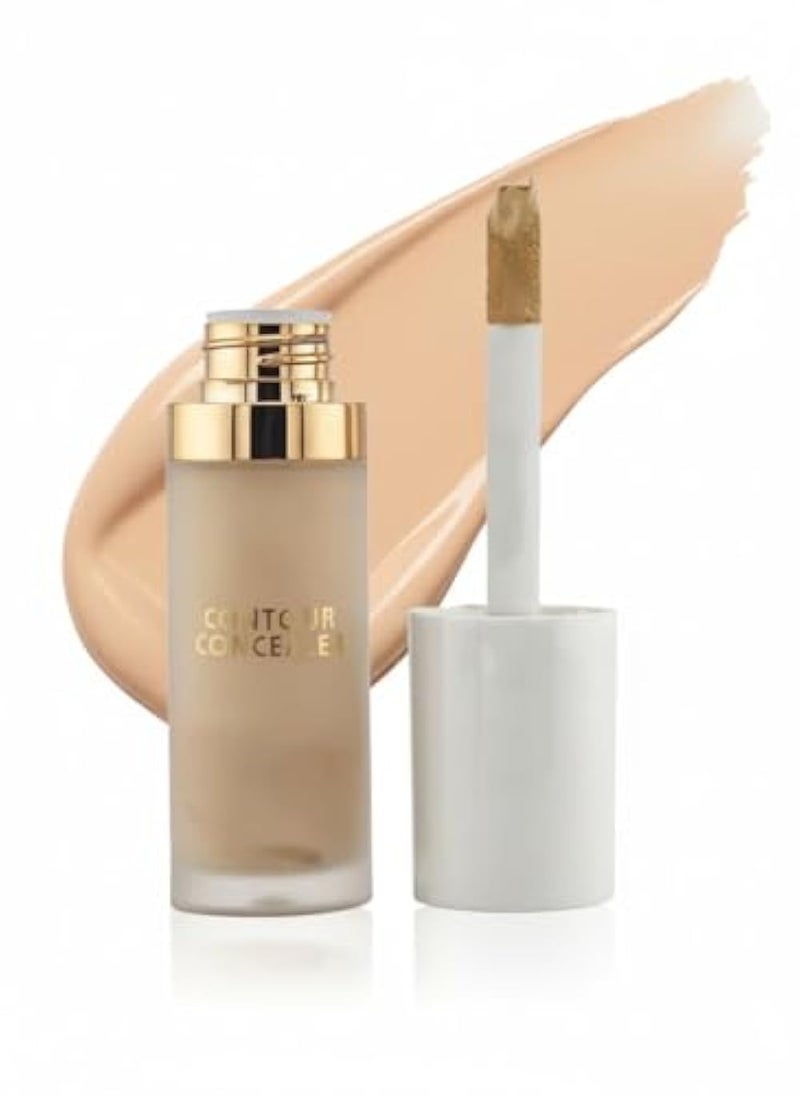 Concealer - Fair - Buildable Medium to Full Coverage Liquid Concealer - Covers Under Eye Dark Circles & Blemishes - Long-Lasting-N01 - Image 1