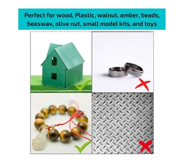 yadav Mini Micro Aluminum Twist Drill Bits Hand Tools of Keyless Chuck with 10pcs Twist Drill Bits Rotary Tools - Image 3