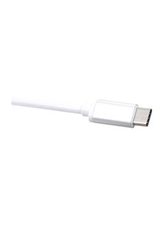 نيبمينينت موزع من Type C إلى 3 منافذ USB مع محول بمنفذ إيثرنت RJ45 أبيض  - Image 3