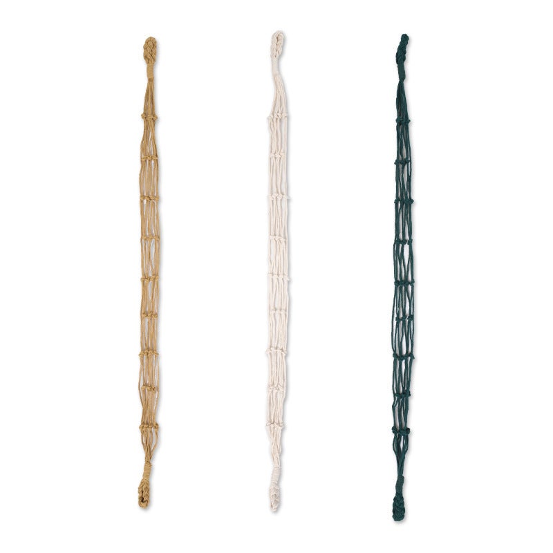 Household Toilet Paper Roll Paper Storage Hand-Woven Toilet Bathroom Cotton Rope Paper Towel Net Pocket - Image 3