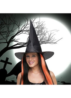 Edoneery Edoneery Witch Hat 8 Piece Halloween Witch Hat Witch Costume Accessory for Halloween  - Image 2