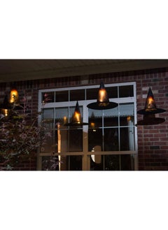 Edoneery Edoneery Witch Hat 8 Piece Halloween Witch Hat Witch Costume Accessory for Halloween  - Image 5