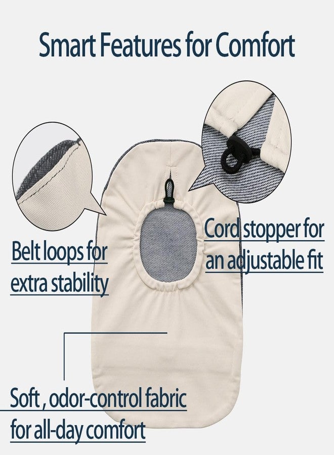 Kaiteky Stretchy Deodorizing Ostomy Bag Cover D with Cord Stopper (XL, Camouflage - Image 3
