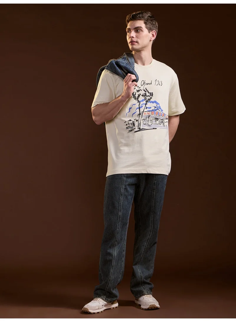 THE BEAR HOUSE  Men’s Cotton T-Shirt – Soft, Breathable & Comfortable, Perfect for Casual Wear, Ideal for Everyday & Summer for Men | Best Price UAE