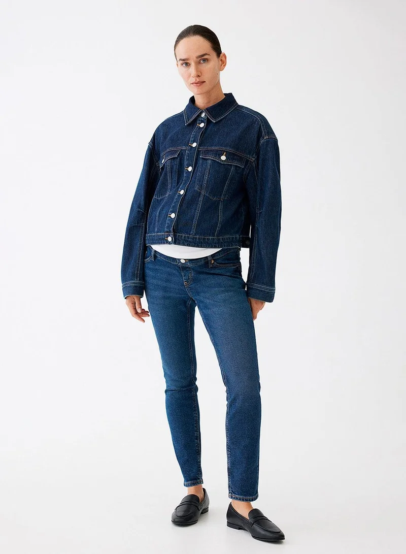 اتش اند ام Mama Slim Ankle Jeans