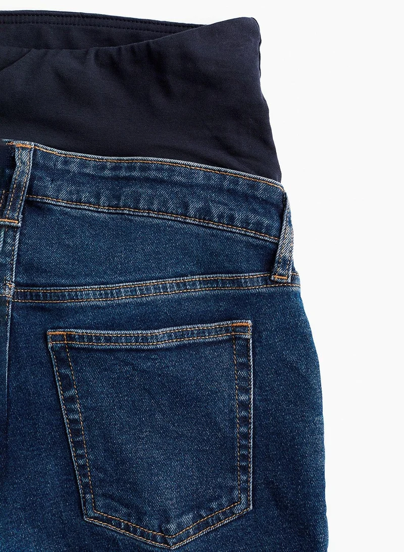 H&M Mama Slim Ankle Jeans