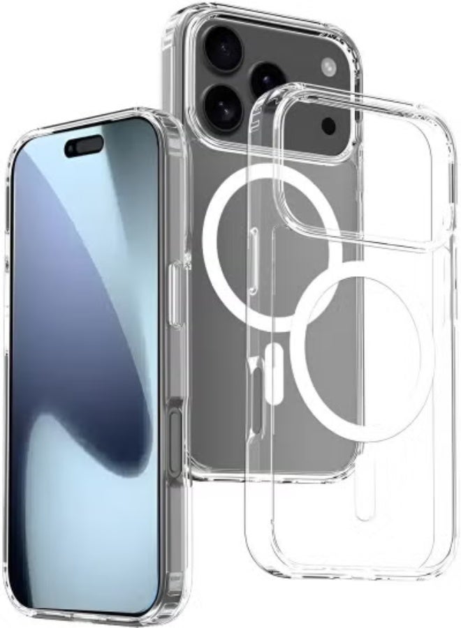 JAJEEK iPhone 17 Pro Max Case Cover Clear Magsafe Non-Yellowing Case iPhone 17 Pro Max Bumper Drop Protection Scratch-Resistant Cover For iPhone 17 Pro Max Cover 6.9-inch - Image 2