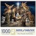 Bits and Pieces  in The Manger Jigsaw Puzzle for Adults  Nativity Scene Christmas Puzzle by Artist Ruane Manning  Religious Puzzle with Mary Joseph and Baby Jesus 1000 Piece Puzzle 20 x 27 - Image 4