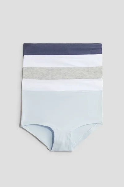 H&M 5-Pack Cotton Hipster Briefs