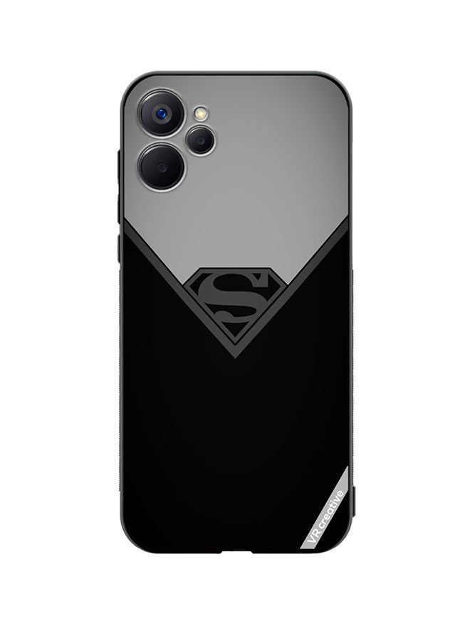 VR CREATIVE غطاء حماية لهاتف Realme 9i 5G بتصميم سوبرمان بسيط متعدد الألوان - Image 1