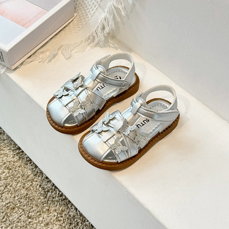 Girls' Sandals Arrival Girls' Fashion Princess Shoes Children'S Toe Sandals Baby Soft Sole Toddler Shoes - Image 5