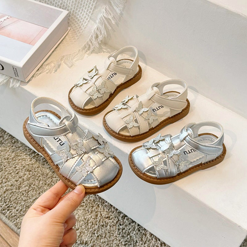 Girls' Sandals Arrival Girls' Fashion Princess Shoes Children'S Toe Sandals Baby Soft Sole Toddler Shoes - Image 3