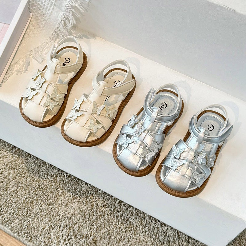 Girls' Sandals Arrival Girls' Fashion Princess Shoes Children'S Toe Sandals Baby Soft Sole Toddler Shoes - Image 2