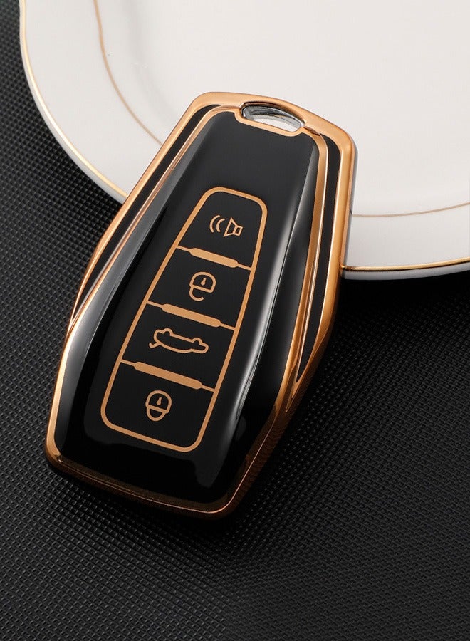Suitable For Geely Coolray X6 Emgrand Global Hawk GX7 key Protection Case High-end Car Key Case - Image 2
