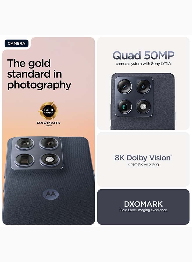 Motorola Signature Dual SIM 5G Carbon 16GB RAM 512GB with Free Gifts - Middle East Version - Image 3