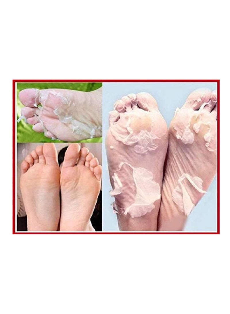 Purederm Exfoliating Foot Mask Soft Feet Remove Scrub for Callus Hard Dead Skin - Image 1