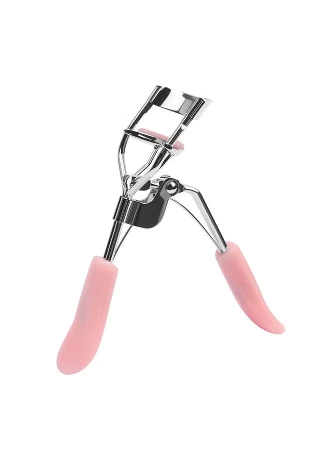 MAANGE Stainless Steel Eyelash Curler, Pain Free Lash Curler with Silicone Handle, Ergonomic Design, Fits All Eye Shapes & Sizes, Portable Lash Curler for Women - Image 1