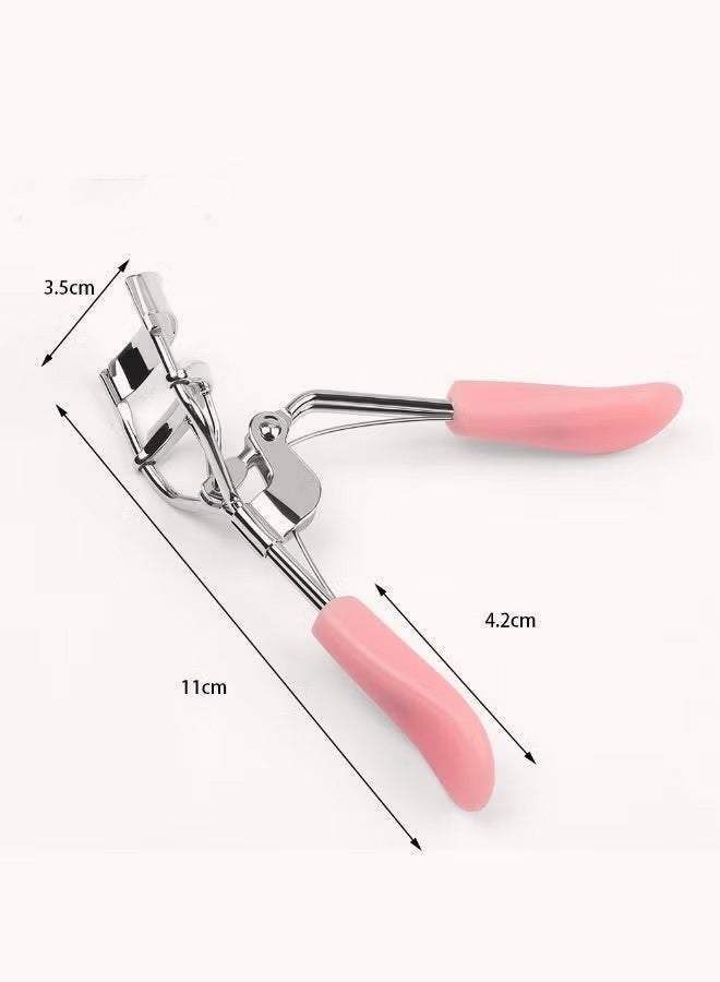 MAANGE Stainless Steel Eyelash Curler, Pain Free Lash Curler with Silicone Handle, Ergonomic Design, Fits All Eye Shapes & Sizes, Portable Lash Curler for Women - Image 5