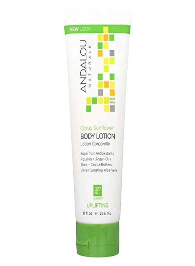 Andalou Naturals Skin Uplifting Body Lotion Citrus Sunflower 8 Oz - Image 2