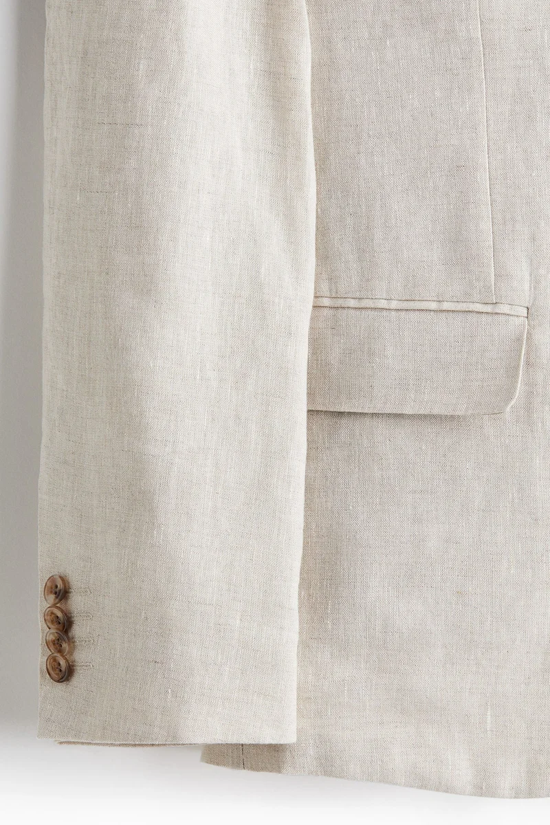 H&M  Slim Fit Linen jacket for Men | Best Price UAE