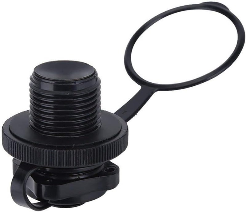 woobles Inflatable Boat Air Valve, Boat Air Valve Inflation Boat Spiral Air Plugs One-Way Inflation Airbed Replacement for Rubber Dinghy Raft Kayak Pool Boat - Image 2