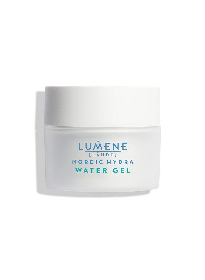 Lumene Nordic Hydra Fresh Moisture 24H Water Gel Hyaluronic Acid Gel Moisturizer Shine Free All Day Hydration Face Moisturizer Niacinamide Moisturizer For Oily Skin (1.7 Oz) - Image 1