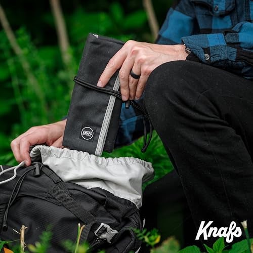 Knafs - Tool Burrito Knife Maintenance Storage Pouch - Portable, Travel Size, Expandable Bag - Image 5