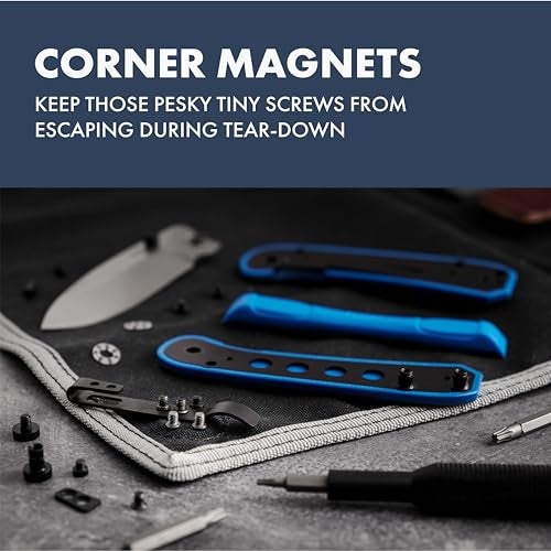 Knafs - Tool Burrito Knife Maintenance Storage Pouch - Portable, Travel Size, Expandable Bag - Image 3
