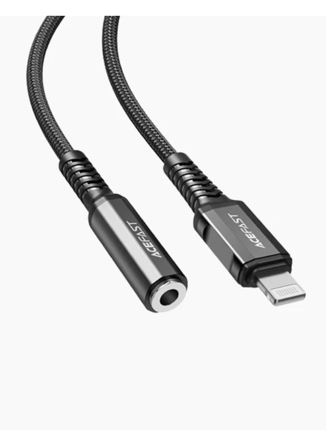 ACEFAST ACEFAST C1-05 Lightning to 3.5mm aluminum alloy headphones adapter cable  - Image 1