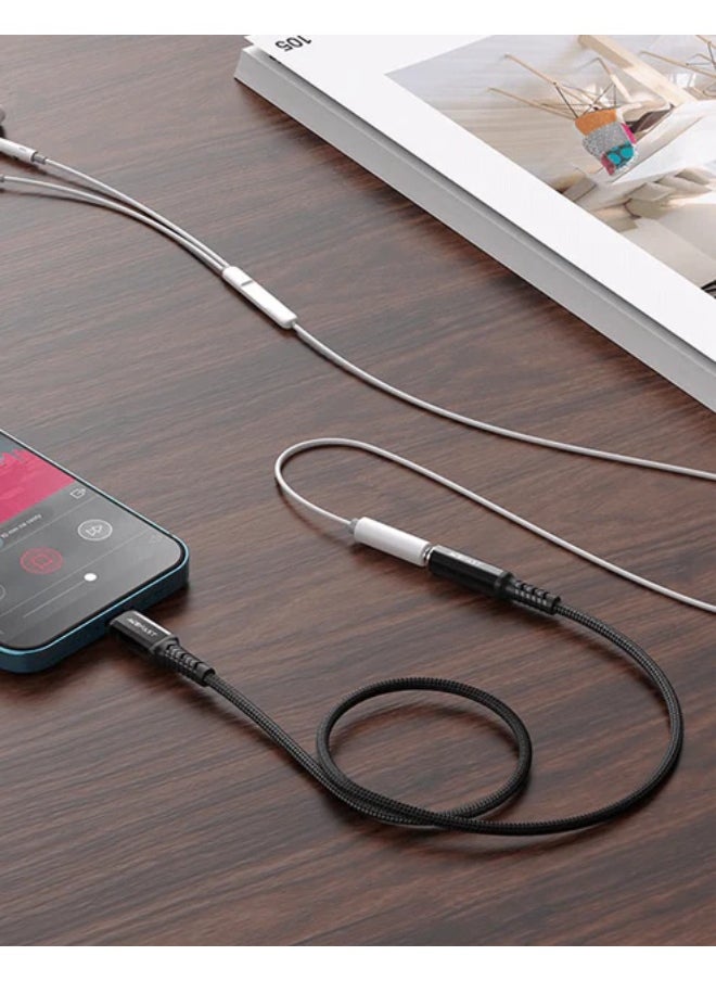 ACEFAST ACEFAST C1-05 Lightning to 3.5mm aluminum alloy headphones adapter cable  - Image 2