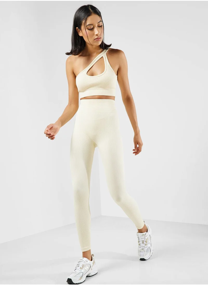 فورورد Cutout Detail Sports Bra & Leggings Set