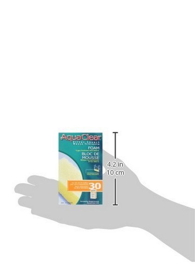 اكواكلير فلتر رغوي AquaClear (عبوة من 3 قطع) 30 قطعة - Image 2
