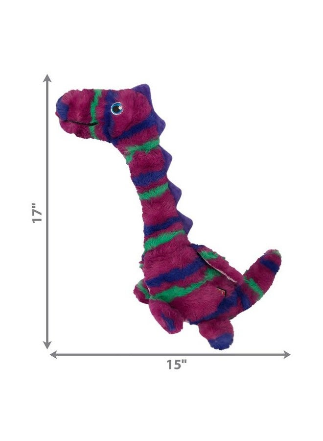 KONG Shakers Honkers Dragon Plush Dog Toy (Large) - Image 3